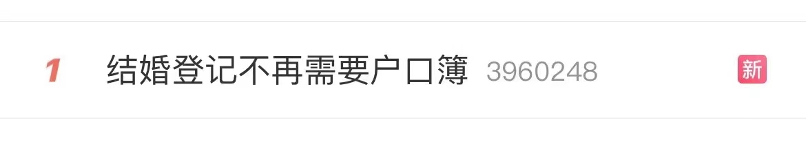 “结婚、离婚不再需要户口簿”,冲上热搜第一!婚姻登记条例修订征求意见→(图2) 2.jpg