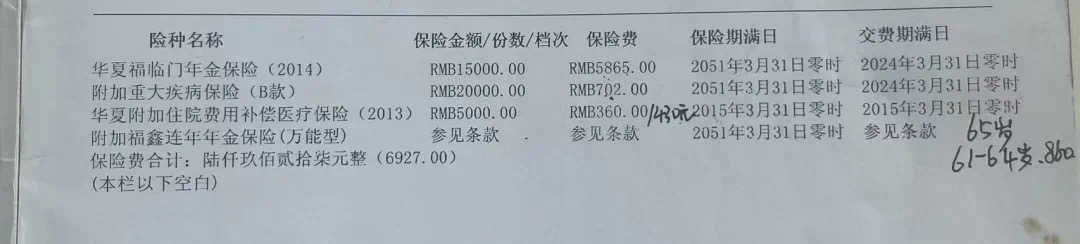 “人都傻了”!每年7000元连交10年保险,重病住院却被告知无法理赔,涉及知名保险巨头!业务员解释原因,并称正在申请退保费(图2) 10.jpg