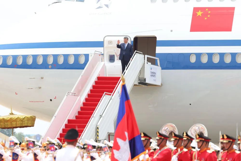 高清大图 | 习近平访问柬埔寨精彩图集(图5) 高清大图 | 习近平访问柬埔寨精彩图集(图5)
